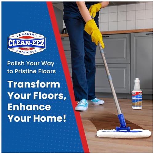 Clean-eez Ultimate Floor Restorer & Polish - 1 Bottle with Microfiber Applicator