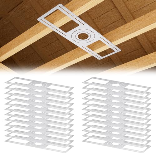 24 Pack New Construction Mounting Plate Round Hole 3" 4" 6"