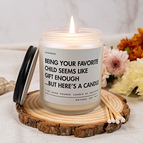 Funny Father's Day Candle for Dad from Daughter or Son - Humorous Gift Idea