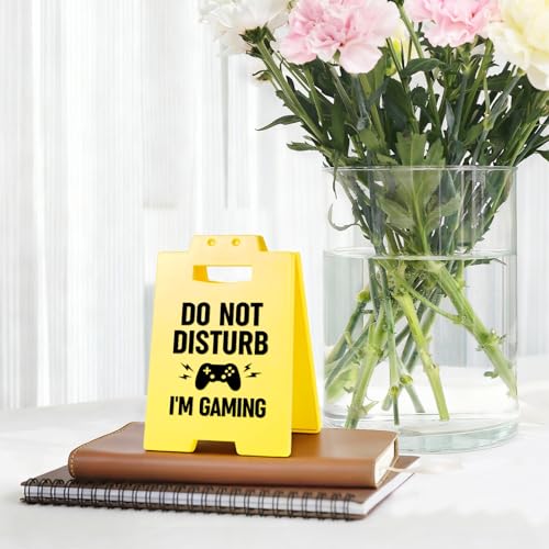 Funny Gaming Sign for Men & Boys - Do Not Disturb I’m Gaming Decor