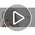 Gray 3-Pack Collapsible Linen Storage Bins with Lids - Large Closet Organizers