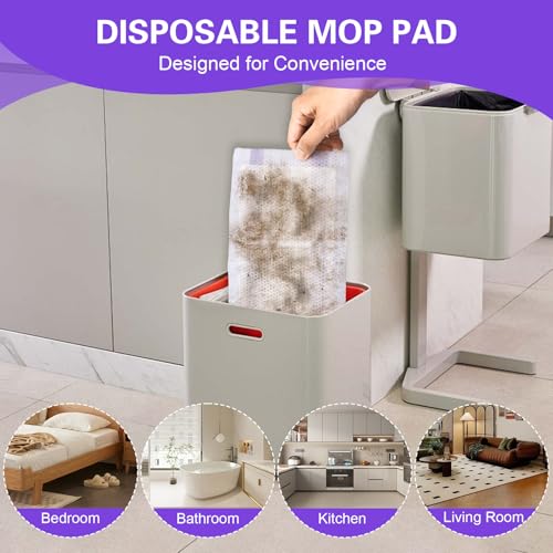 WetJet Mop Pads Refills - 100 Disposable Microfiber Pads for WetJet - Variation of 100p WetJet Disposable