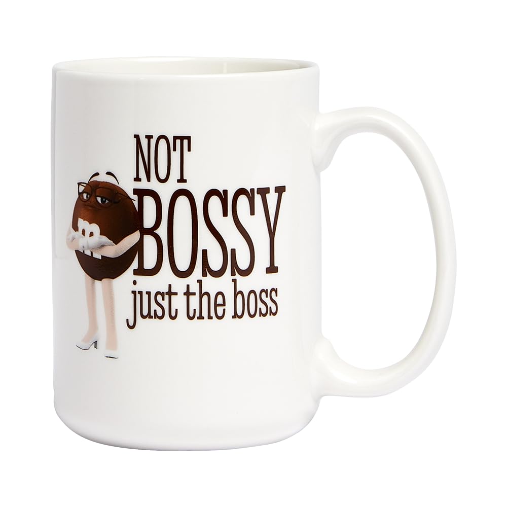 M&M’S Character Quote Mugs Gift Set of 6, Colorful Coffee or Tea Mugs, Fun Coffee Gift Set or Unique Birthday Gift