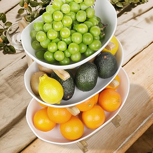 SEVEN SPARTA 3 Tier Fruit Bowl for Kitchen Counter (PLUS edition) /