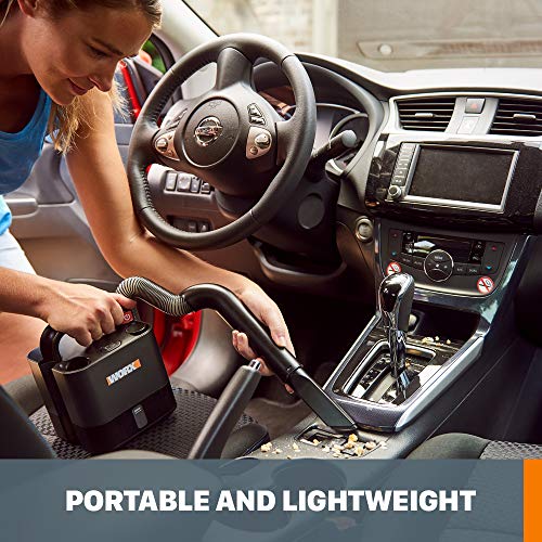 WORX Cordless Cube Vac 20V Handheld Vacuum with Battery & Charger