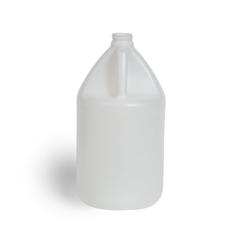FastRack 1-Pack 1 Gallon Water Bottle - Round Plastic Jug Container with Lid | White Food Grade Gallon Water Jug, BPA-Free, Leak-Proof Pitcher with Lid Fermentation, Brewing, Storage & More
