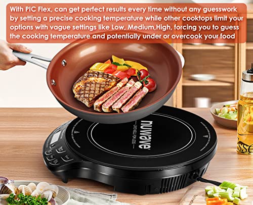 Nuwave Flex Precision Induction Cooktop with 6.5” Heating Coil - Black (PIC Flex)
