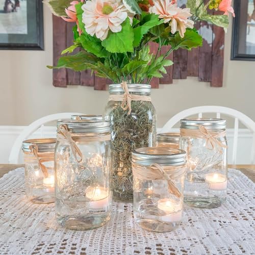 Stonebriar Unscented Tea Light Candles Pack of 192 — 8 Hour Burn, Clear Cup, Long-Lasting, Indoor & Outdoor Decor