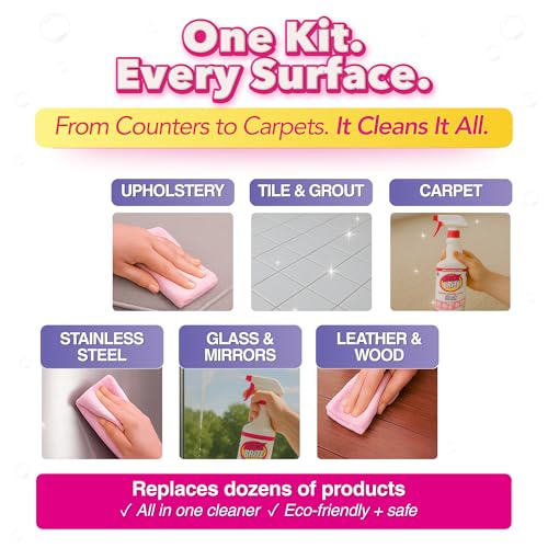 Ultimate Cleaning Kit with All Purpose Cleaner & Accessories - Variations of THIS listing