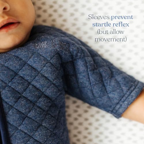 HALO Baby Sleep Sack Wearable Blanket Small Heather Grey 100% Cotton Transition