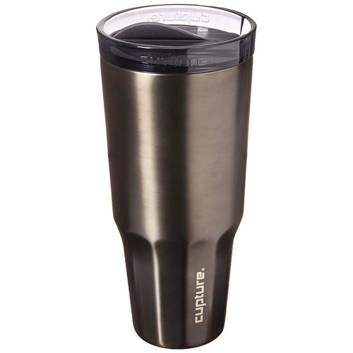 Cupture Travel 32 oz Vacuum Insulated Stainless Steel Tumbler Cup (Titanium Grey)