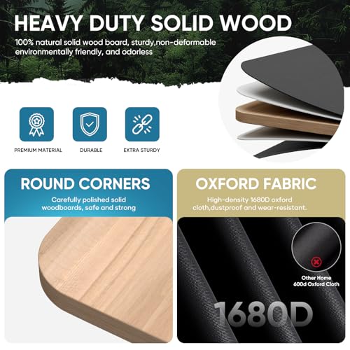 Twin Bunkie Board 38x75 Heavy-Duty Reinforced Wood Mattress Support - Twin-Size Variation