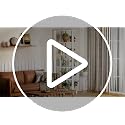 Furnulem 6-Tier Corner Shelf with LED Light - White Narrow Bookshelf