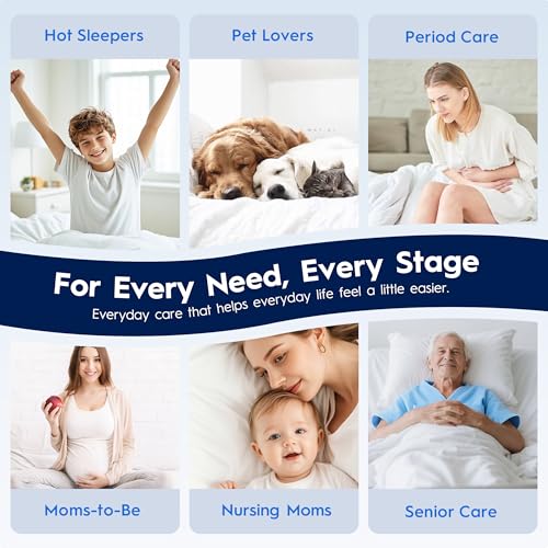 King Waterproof Mattress Pad with Memory Foam & Bamboo Cooling Cover - 78x80 in