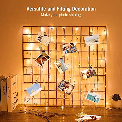 24 Pack Fairy Lights Battery Operated 7ft 20 LED - 3 Modes Warm White, Silver Wire, IP65 Waterproof