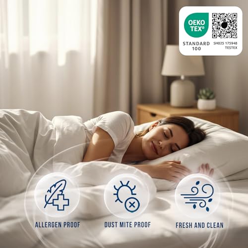 Maestrino Tencel Queen Waterproof & Cooling Mattress Protector
