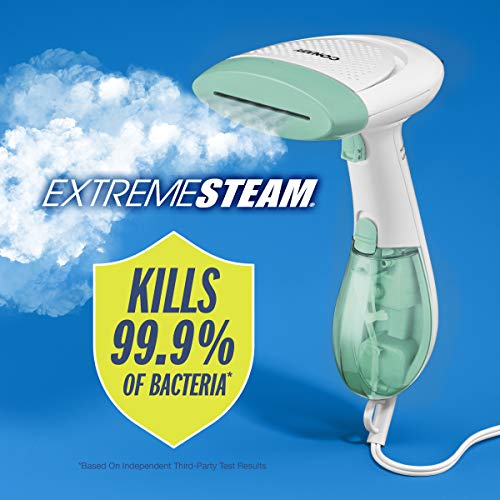 White / Mint Green Handheld Garment Steamer 1200W Portable Clothes Steamer