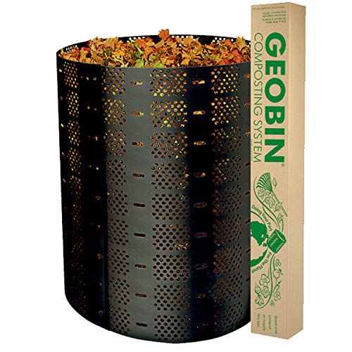 GEOBIN Black 246-Gallon Expandable Outdoor Compost Bin - Easy Assembly