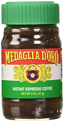 Espresso Coffee, Dark Roast Instant Coffee Jars - Pack of 6, 2 oz Variation of THIS listing