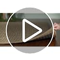 Natural Fiber Accent Rug 3x5 - Textured Seagrass in Beige & Natural - Rectangular Variation
