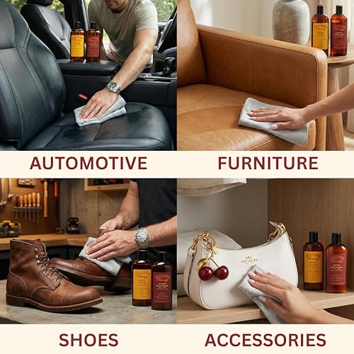 Leather Honey Leather Conditioner 16 Fl Oz - Non-Toxic, Made in USA Since 1968