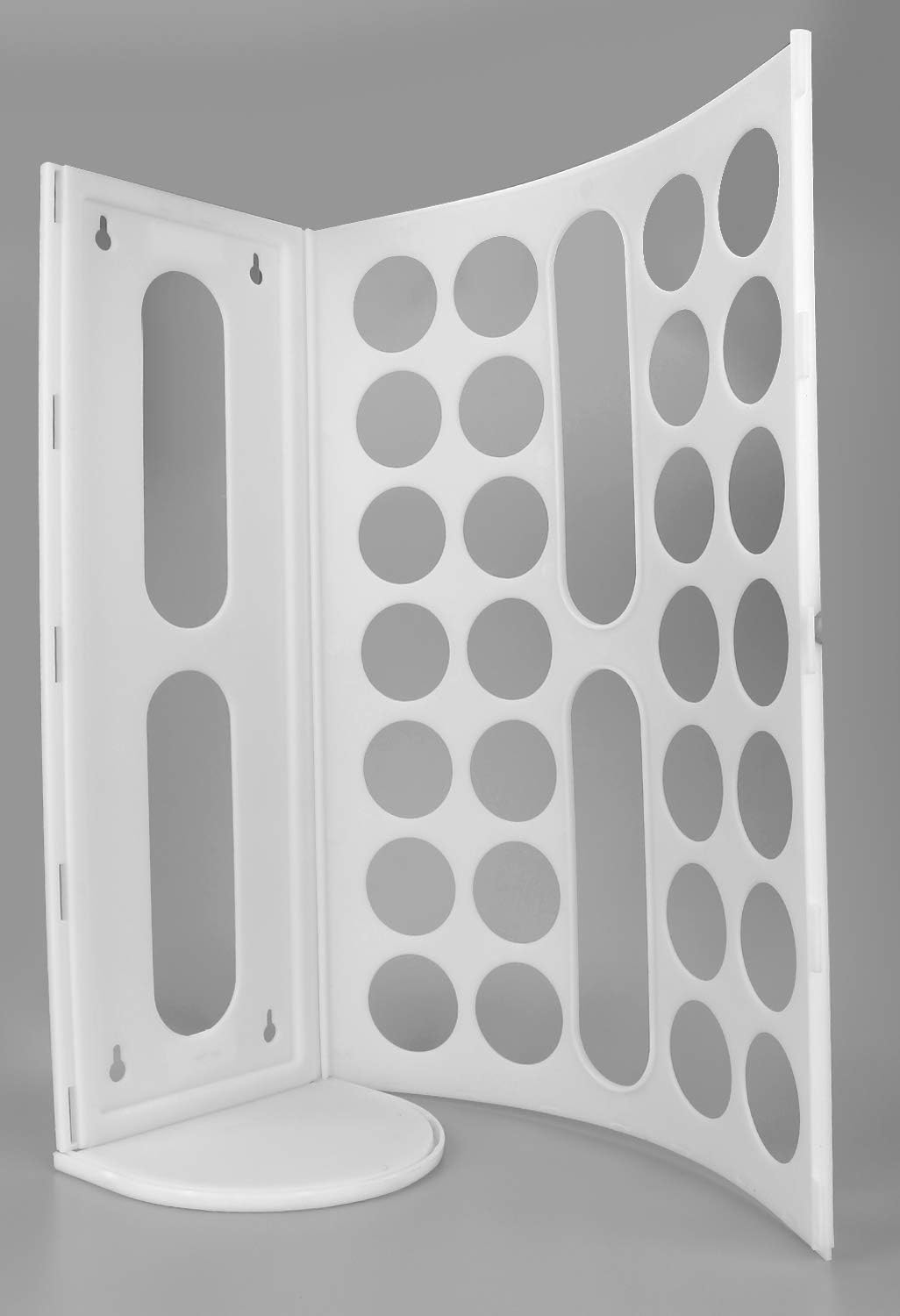 Lunies Plastic Bag Holder - Large Capacity Grocery Bag Dispenser | Wall Mount Kitchen Organizer (White)
