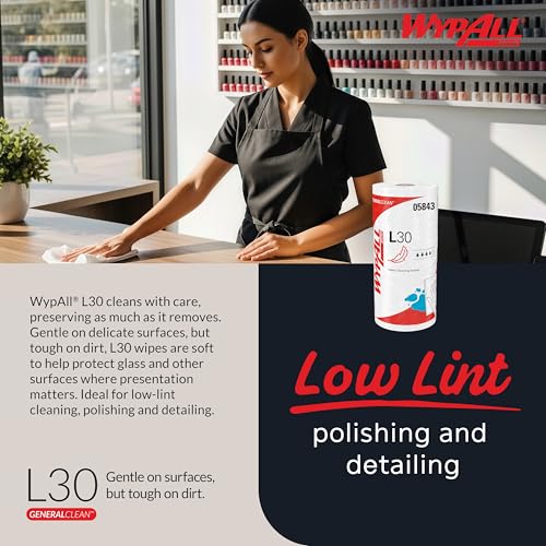 Heavy Duty Cleaning Towels - 24 Rolls, 1680 Sheets, Soft & Absorbent