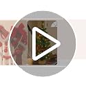 Christmas Tinsel Garland - Festive Red & Green Metallic Decor, 30ft, Indoor & Outdoor Use