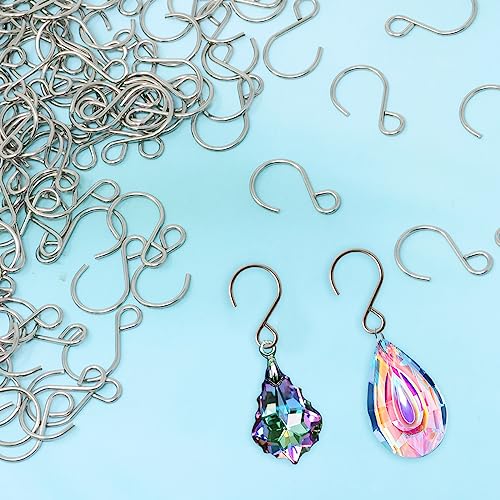 Mini Stainless Steel S Hook 200PCS for Crafts, Decorations & Hanging