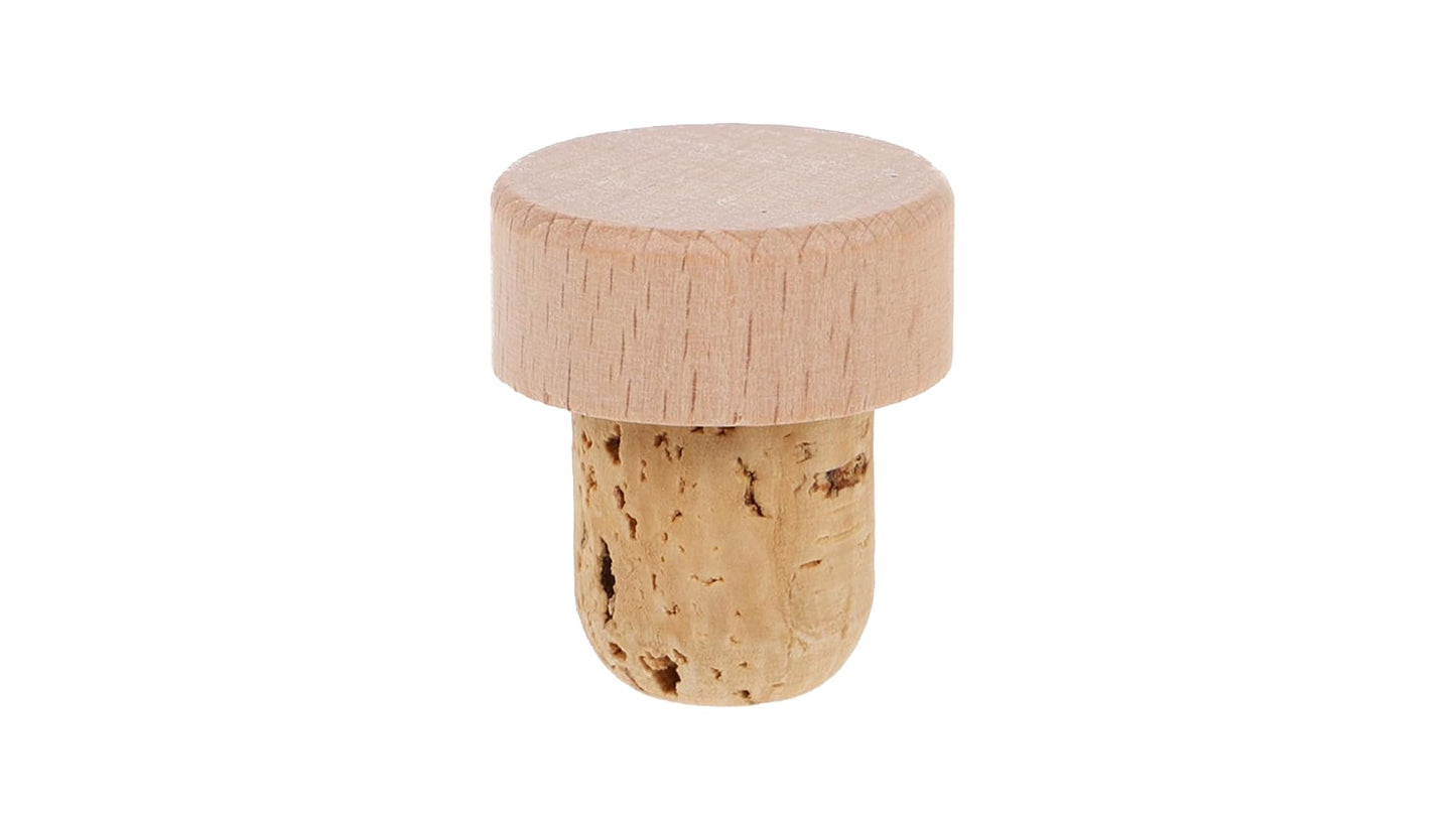 Wooden wine bottles, natural cork wine sealers, replace wine and Christmas parties, family gatherings, bars, and preserve the freshness of wine