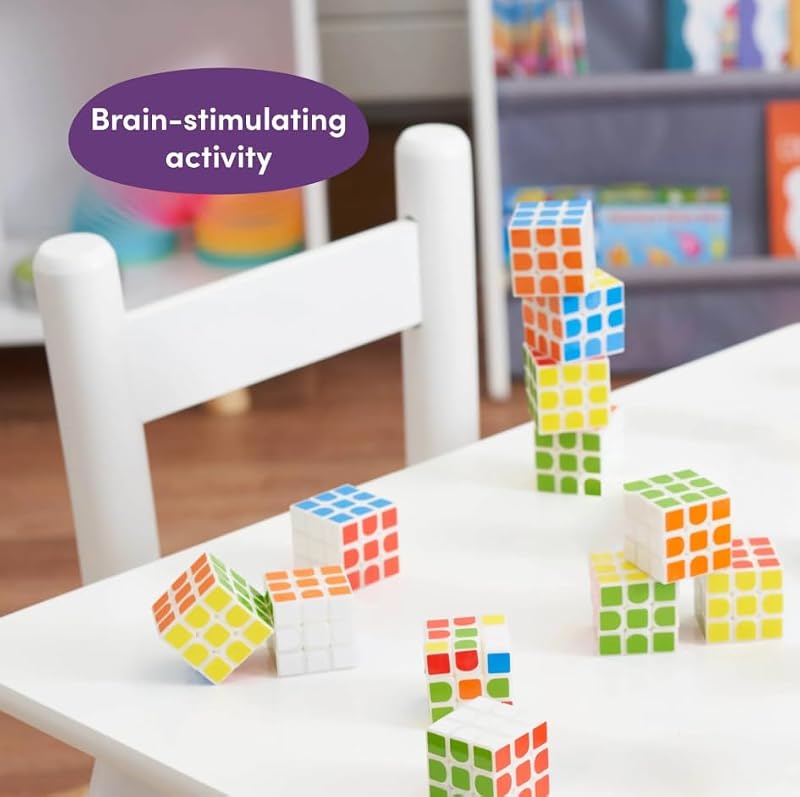 FYHNHM 1.18 Inch Mini Cube Puzzle Pack of 72 - Party Favors & Classroom Rewards