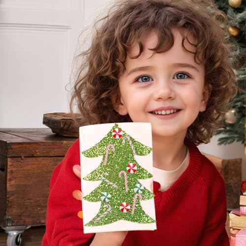 100Pcs Christmas Mini Candy Decorations Faux Candy Decorations for Christmas DIY Craft Supplies Party Decorations