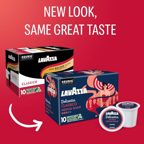 Lavazza Dolcevita Classico Medium Roast Coffee Pods - 10 Count Pack of 6