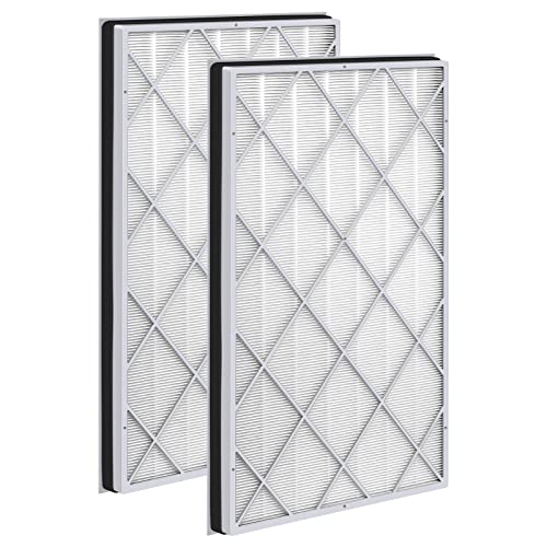 Ecleanfy 2-Pack HE601 Air Purifier Filter Compatible with Shark Air Purifier 6 (HE601 & HE602)