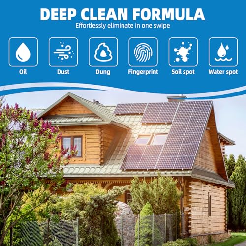 Solar Panel Cleaner 32oz (Makes 150 Gallons) - 20X Strength Super