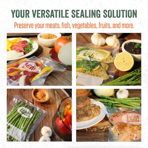 LEM MaxVac Pro Chamber Vacuum Sealer Bags 10x13 Inches - 250 Count