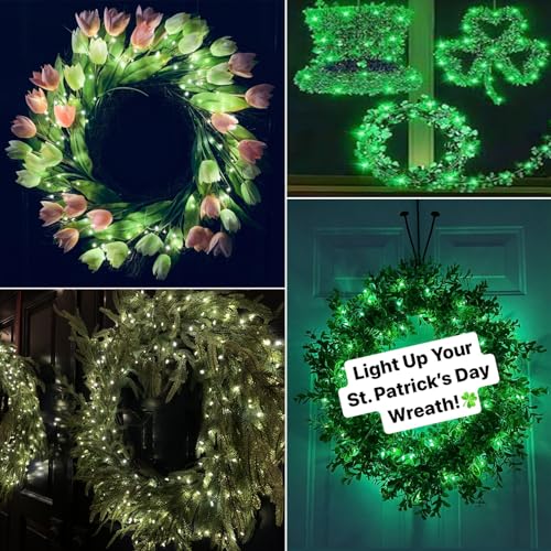 2 Pack USB Plug-in Fairy Lights, 33ft 100 Mini LED String Lights with