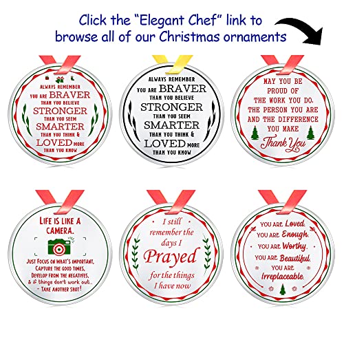 First Year of College Christmas Ornament - Unbreakable 2026 Keepsake Gift