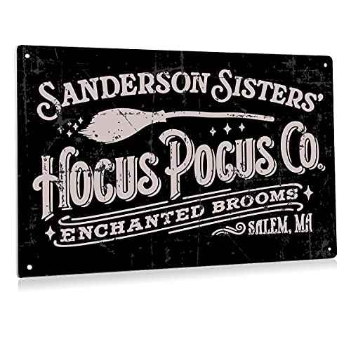 Halloween Decorations Hocus Pocus Sign Sanderson Sisters Halloween Decorations Halloween Decor Retro Sanderson Sisters Yard Sign for Home Halloween Decor Gifts Halloween Decorations Outdoor