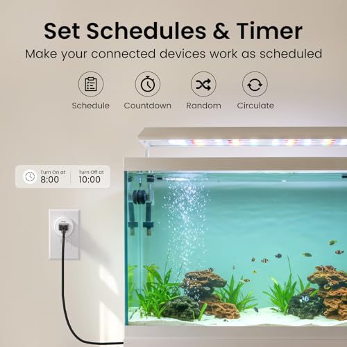 WiFi Smart Plug Mini 4-Pack, Alexa & Google Compatible, Timer & APP Control, 2.4GHz Only, ETL FCC Listed, White - Variation 4