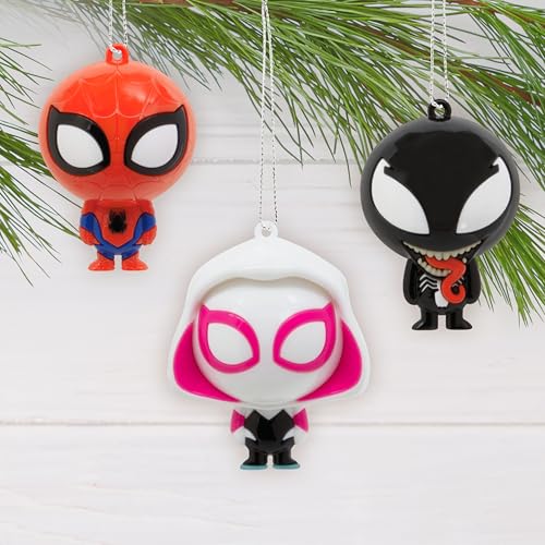 Hallmark Spider-Man Blind Box Mini Ornaments Set - 2 Mystery Christmas Decorations