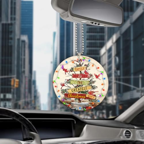 2025 Christmas Ornament - Cardinal is The Greatest Ceramic Ornament ? Celebrating Family This Christmas Ornament, Gift for Family, Friends