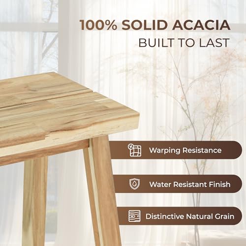 ARROWSTONE 47-Inch Solid Wood Entryway, Dining, Plant Stand Bench