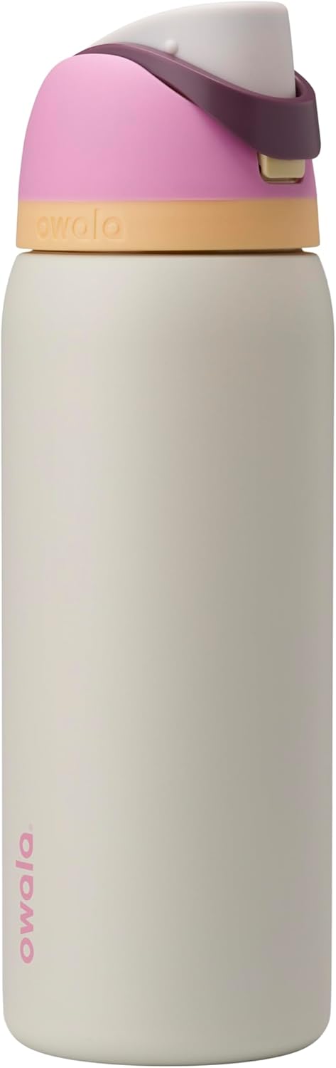 Owala FreeSip Insulated Stainless Steel Water Bottle - BPA-Free, 32 Oz, Perfect for Travel | Daybreak