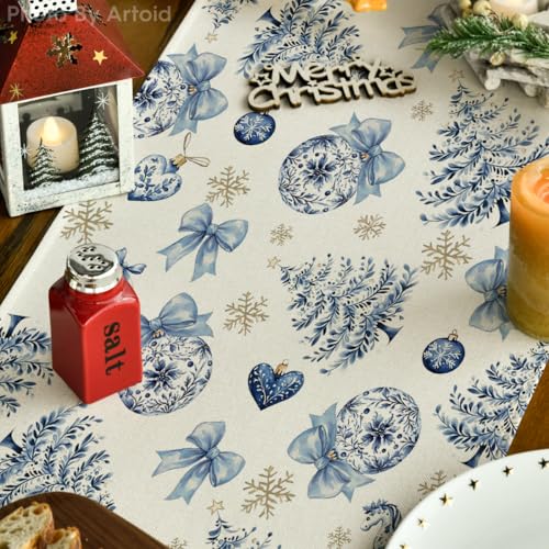 Artoid Mode Pine Trees Xmas Balls Bowknot Snowflakes 210 GSM