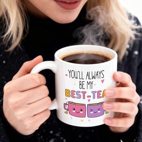 Best-Tea Coffee Mug Gift for Women - 11oz Funny Office & Friend Gift - Palasarkaaa