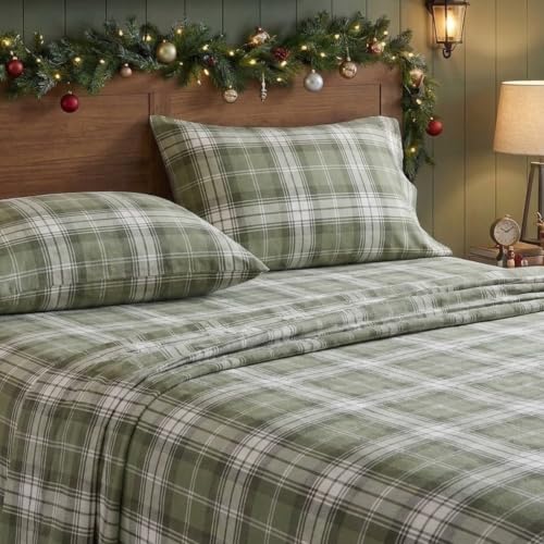 Eddie Bauer - Queen Sheet Set with Fitted & Pillowcases
