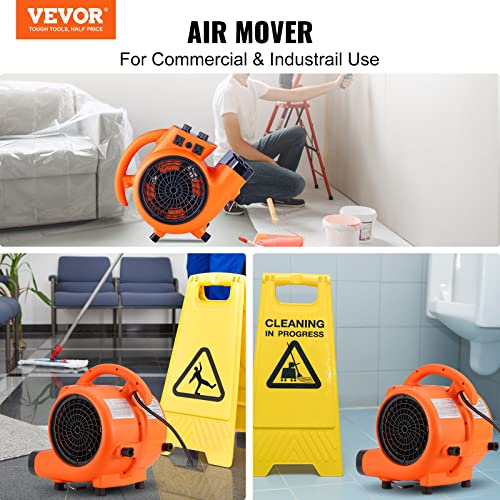 VEVOR Air Mover 1/4 HP 1000 CFM Carpet Dryer for Cooling & Ventilating - Variation of THIS listing