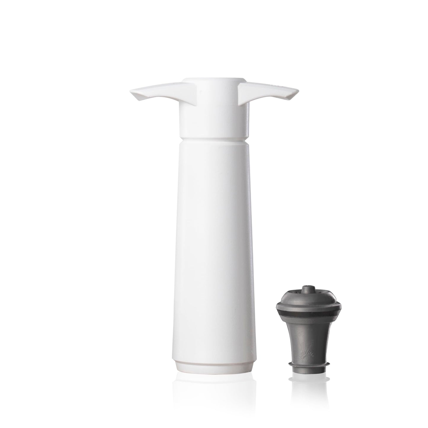 Vacu Vin Original Wine Saver with 1 Vacuum Bottle Stopper – Wine Preserver Pump for Red or White Wine – Manual Air Remover System – Airtight Seal – Keep Wine Fresh Longer – White
