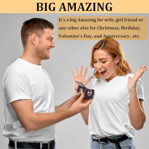 Vintage Laser Engraved NBC Hand Cranked Music Box Plays The Melody - This is Halloween, for Boys Girls Women, Gift Ideal for Christmas Birthday Valentine's Day Anniversary